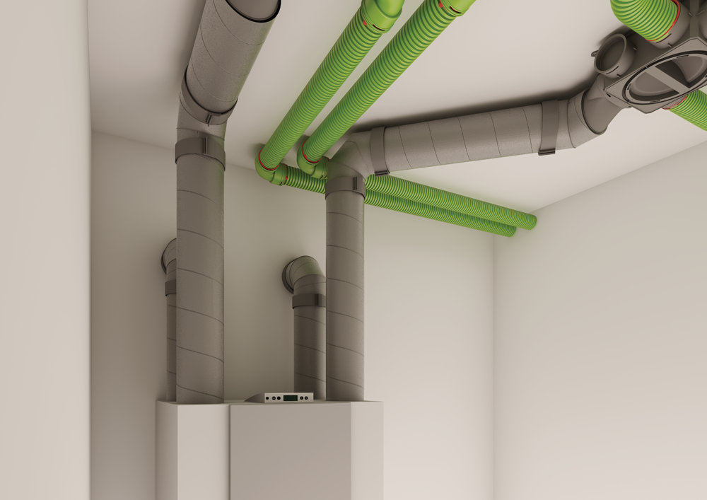 Aerfoam insulated ductwork system